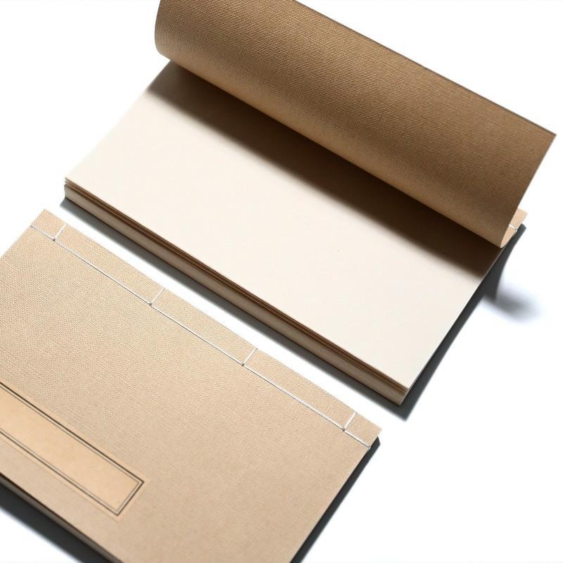 素放斋手工线装本复古线装书手账本古风本子小楷熟印谱记事本手抄