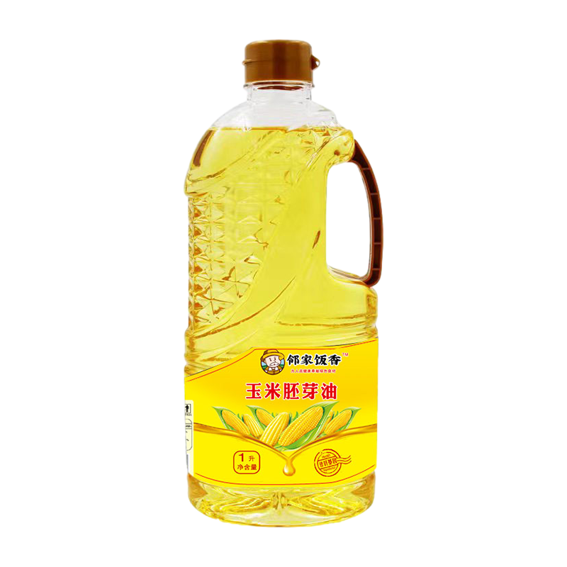 邻家饭香 非转基因 物理 压榨 一级玉米胚芽油 1L/瓶 LJFX54