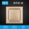 集成吊顶换气扇多尺寸600x600吸顶式排气扇300x300静音天花排风扇|[集成吊顶专用]普通款金色排风管