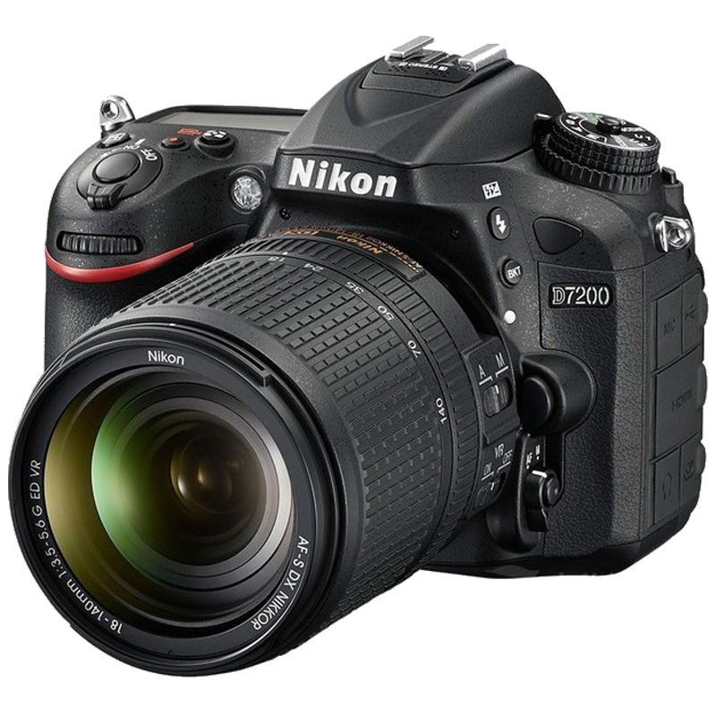 尼康(Nikon) D7200(18-140mm)数码单反相机 单镜头套装 约2416万像素