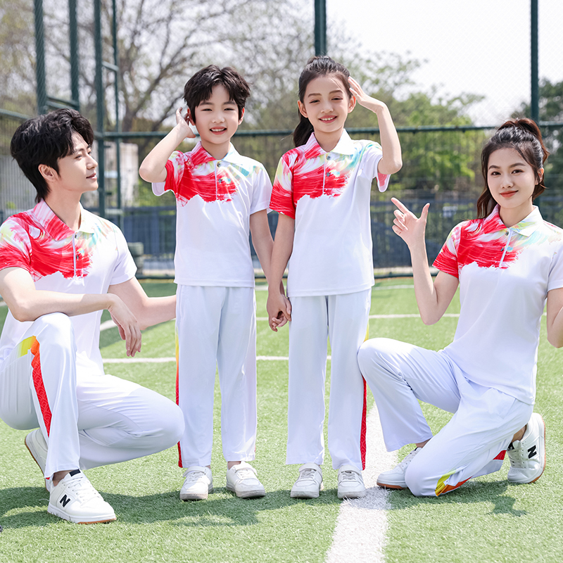 徽润和 亲子跑步服运动套装 HY92 套高清大图