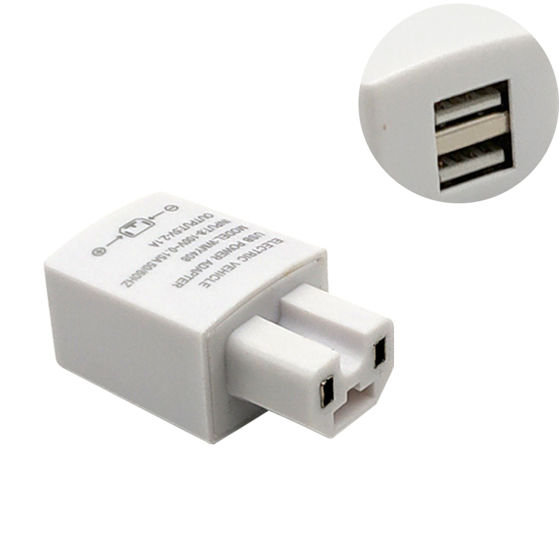 电动车车载通用手机充电器12V/96V电瓶车转USB手机快充双孔转换器