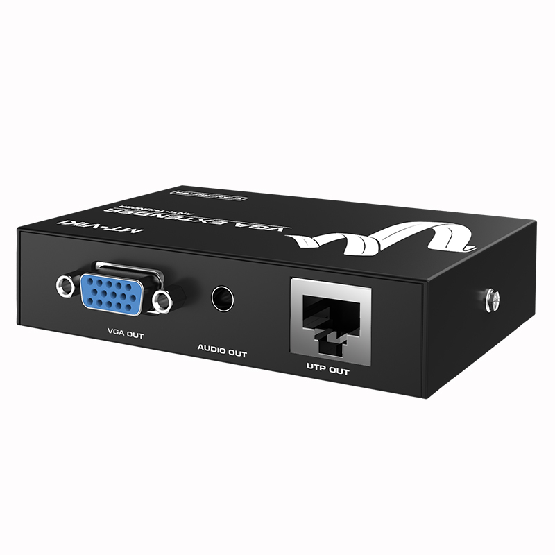 迈拓维矩MT-50T 网线转vga延长器50米网口rj45网络延伸传输信号放大器高清大图