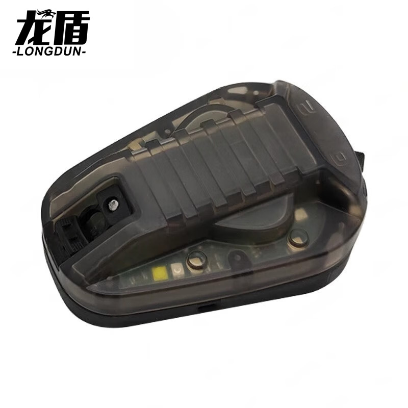 龙盾头盔瓢虫灯 HS6战术头盔沙壳红光户外信号灯敌我识别灯