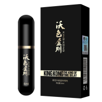 沃色金刚男用延时喷剂6ml搭配颗粒狼牙套5支+润滑液60ml