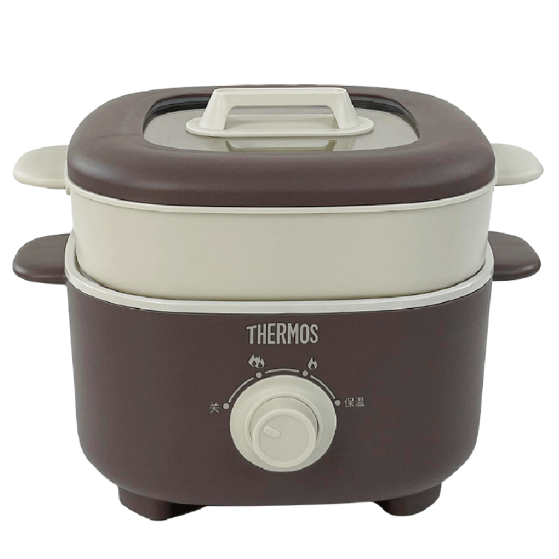 膳魔師(THERMOS)电火锅EHA-4333A 多功能锅2.5L高清大图