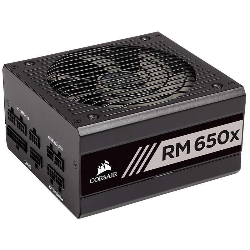 美商海盗船 额定650W RM650x 全模组电脑电源