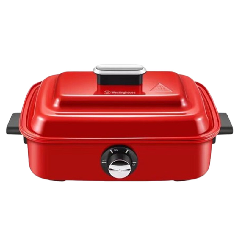 西屋料理锅4.5L不沾油多功能防烫隔热烹饪锅WSC-1401