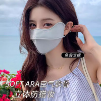 Bonnie&Toni护眼角防晒口罩女夏季高颜值遮阳面罩防紫外线新款开车骑行冰丝