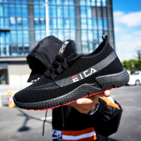 奥休斯(all shoes) 2020春季男士运动休闲鞋 男舒适布面户外防滑套脚低帮鞋跑步鞋