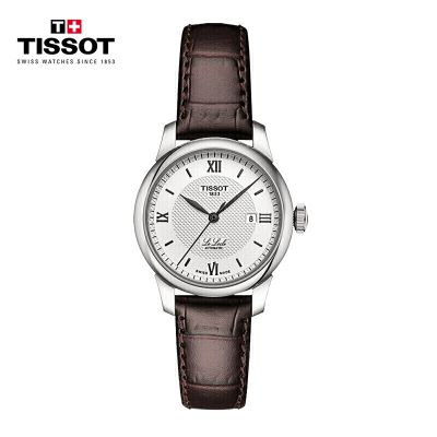 【送礼优选】天梭(TISSOT)瑞士手表 经典复古气质 力洛克系列皮带女士机械表 T006.207.16.038.00 T006.207.16.038.00