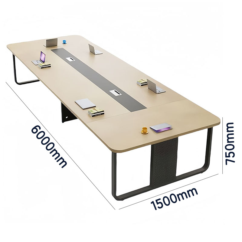 芙瑞塔长桌600*150cm张高清大图
