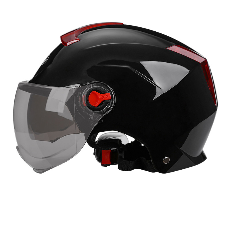 亚比雅byb电动车电瓶车头盔男女士四季适用款成人全盔电动自行车秋