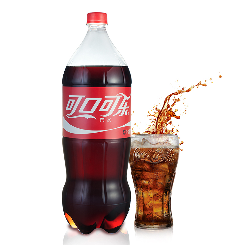 可口可乐 cocacola 汽水 碳酸饮料 2L*8瓶整箱装 可口可乐出品