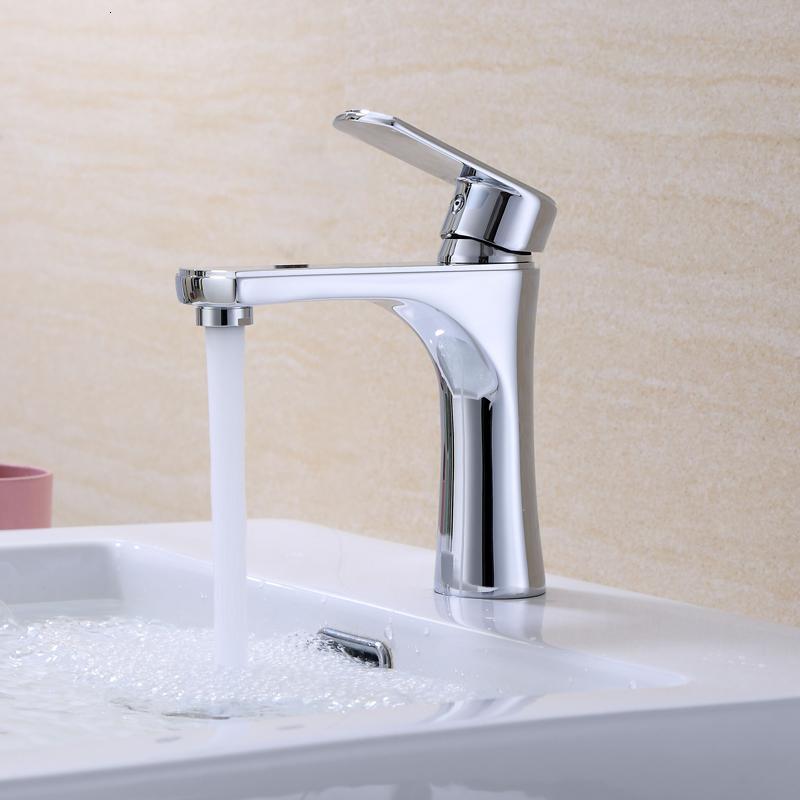 闪电客卫生间洗漱间脸盆水龙头全铜冷热水面盆洗手间浴室柜龙头视频