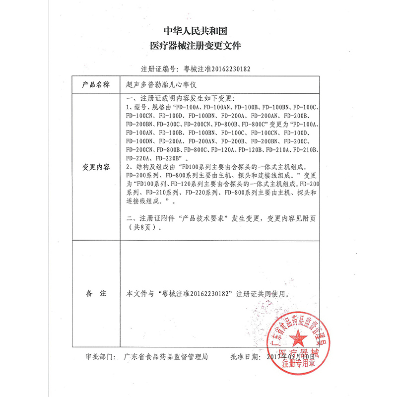 鱼跃(YUWELL)多普勒胎心仪 医用家用孕妇听胎儿胎心胎动检测监护仪器FD-220A