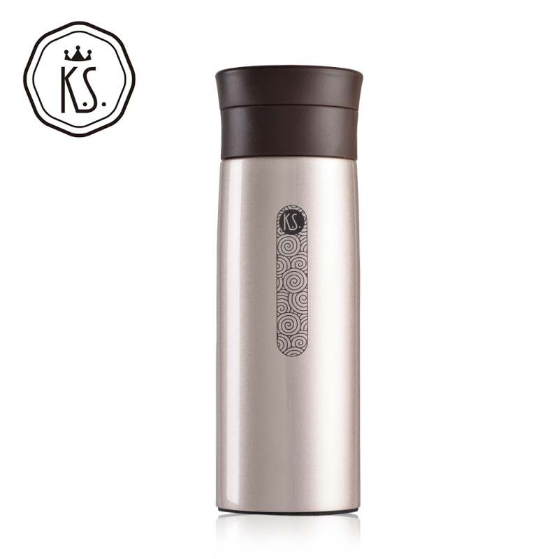 K.S.祥瑞真空保温杯KS-650 450ml 暖咖/正红/雅士金