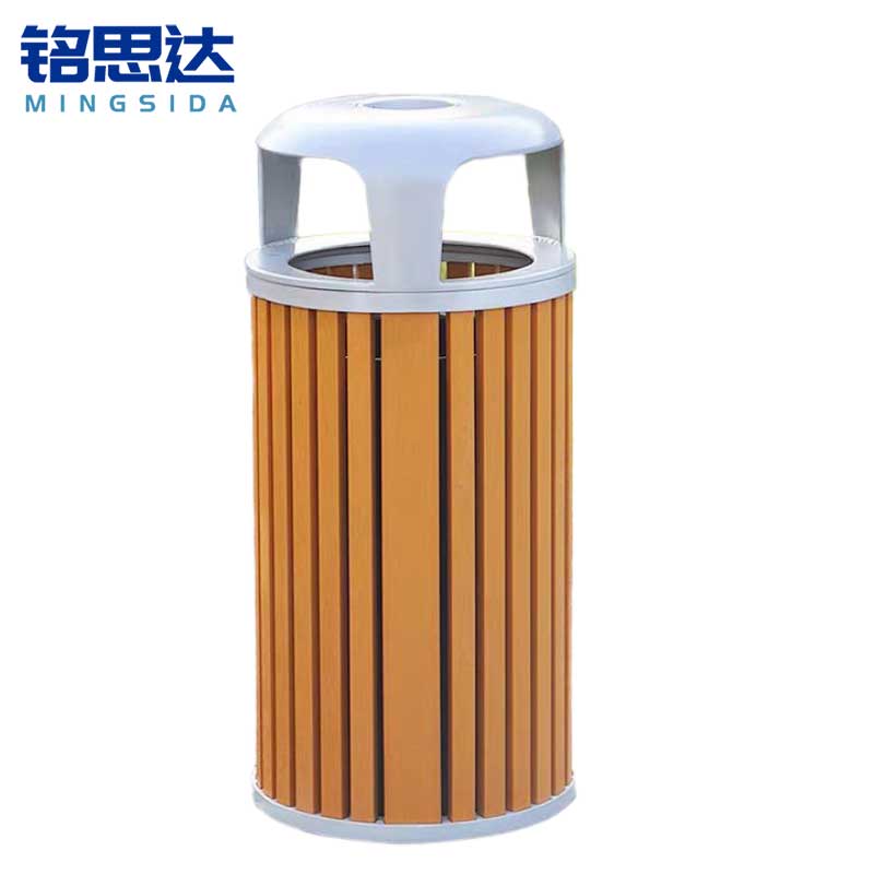 铭思达户外垃圾桶圆形个高清大图