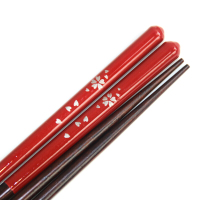 唐宗筷 筷子 工艺木筷子 日式尖头筷子C6259 5双装