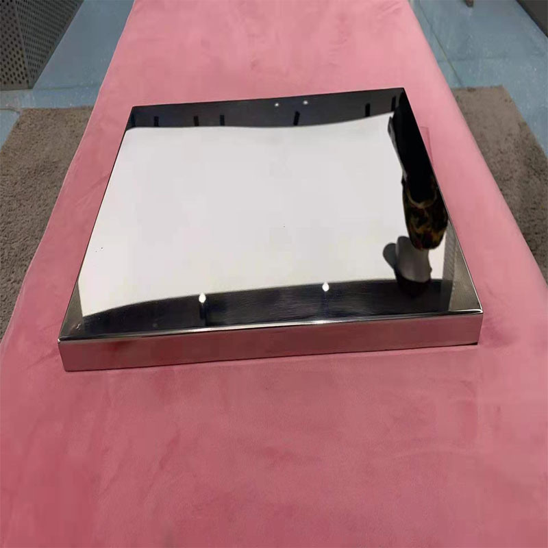 不锈钢镜面 装饰品展示台35*26*6
