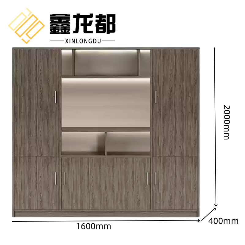 鑫龙都文件柜1.2米个高清大图