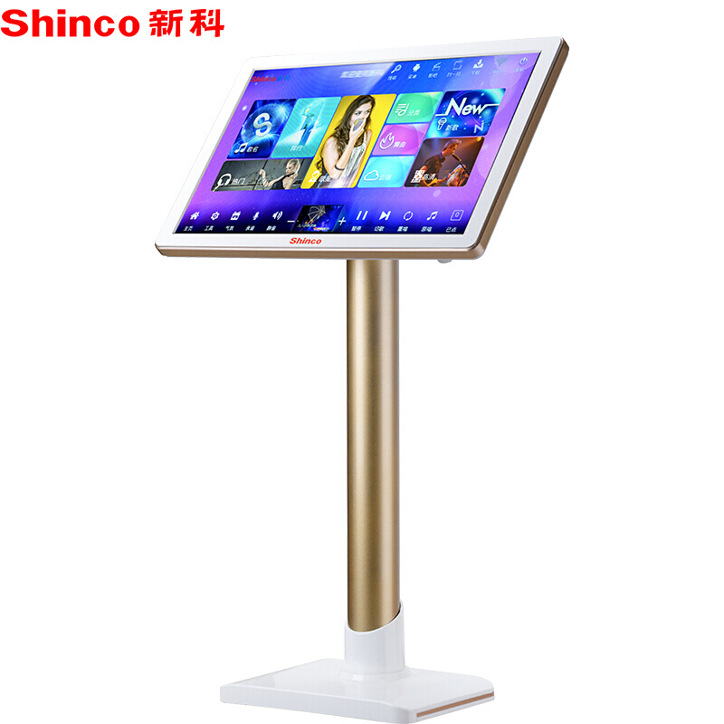 新科 (Shinco) KV11 家庭影院KTV点歌机 家用卡拉OK点歌机 安卓双系统触摸屏 KTV点歌机