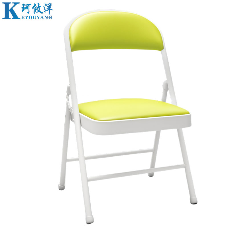 珂攸洋学习椅白腿浅绿面450*460*790mm把高清大图