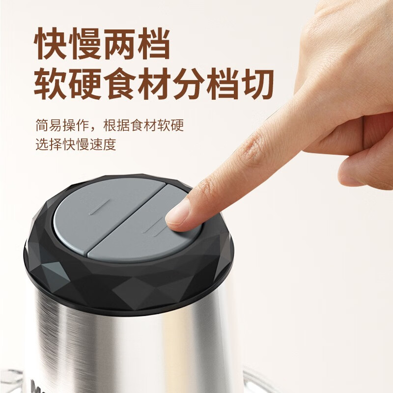 美菱(MELNG)绞肉机 食品加工器 MM-LC2011(玻璃款)高清大图