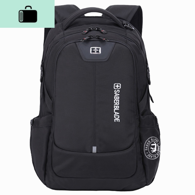 军刀双肩包 大学高中学生书包男女 时尚潮流韩版背包旅行包电脑包NEW LAKE高清大图