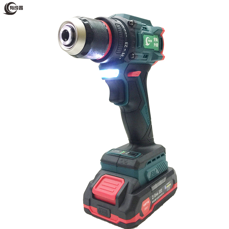 有成鑫 无刷冲击电钻 21V-20-10mm两电一充/台