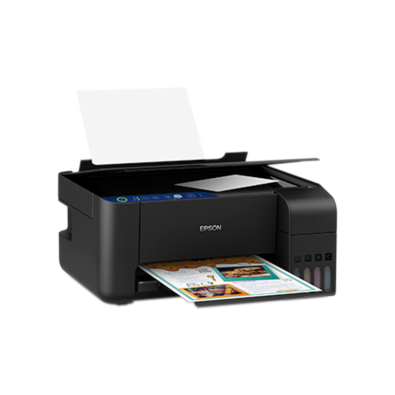爱普生(EPSON) L3158 无线WIFI 彩色 原装墨仓式 多功能一体机(打印、复印、扫描)家庭作业打印好帮手