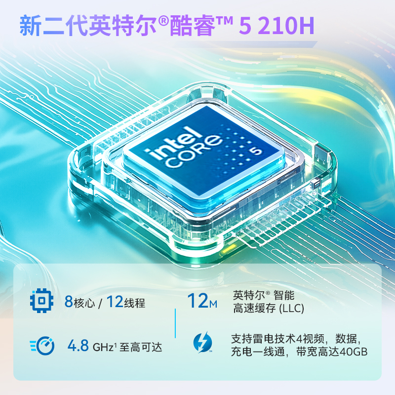 惠普(HP)星BookPro14 14-FS0012TU 笔记本电脑轻薄本14英寸商务办公学生 Core 5-210H 16G 1T 2.2K 120HZ 银色高清大图