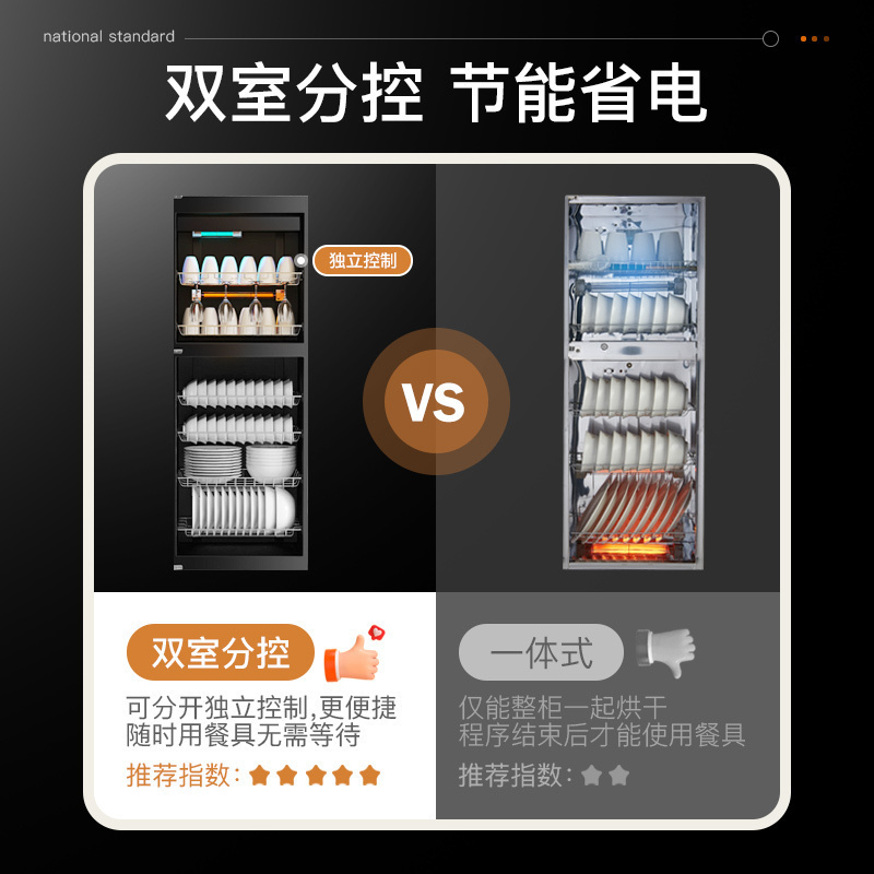 康宝(Canbo) 消毒柜家用 立式 消毒碗柜 大容量 消毒柜商用 碗筷商用餐具臭氧紫外线消毒柜 ZTP380X-SN2