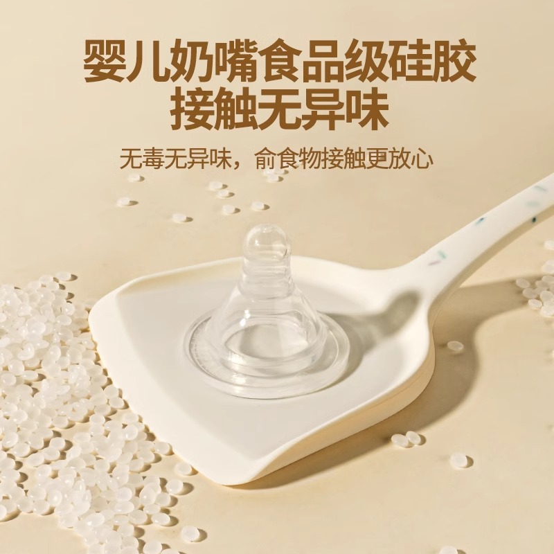 硅胶饭勺子家用不粘米饭铲子电饭煲专用耐高温食品级盛饭勺子8138高清大图