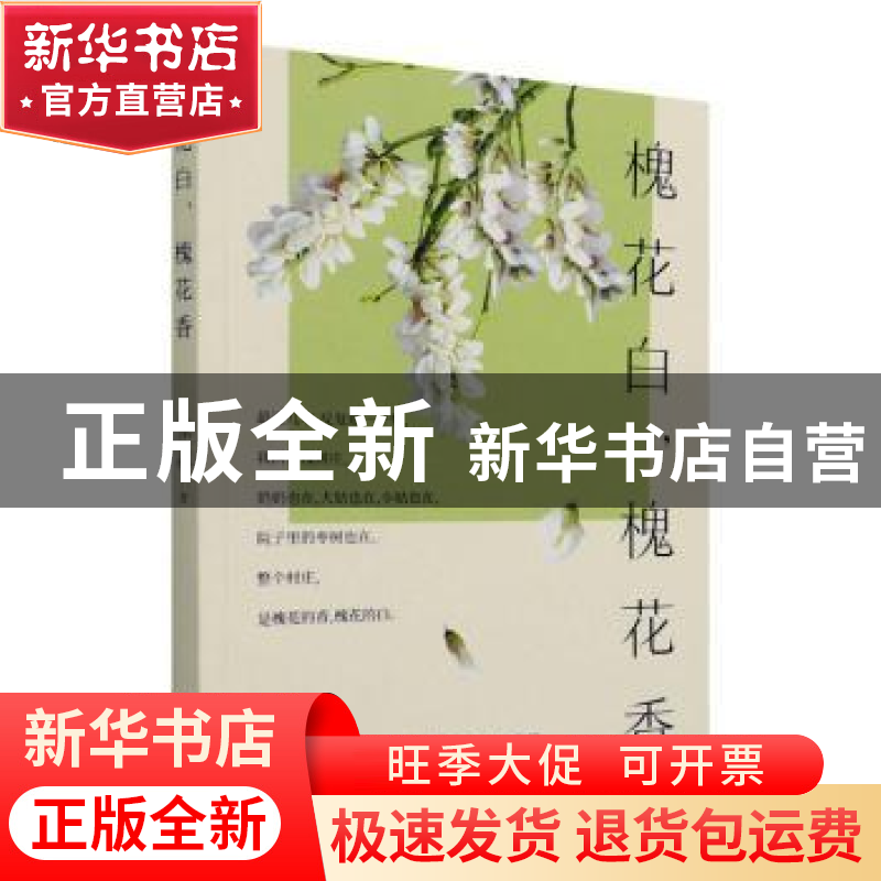 正版 槐花白槐花香 张淼 百花文艺出版社 9787530681060 书籍高清大图