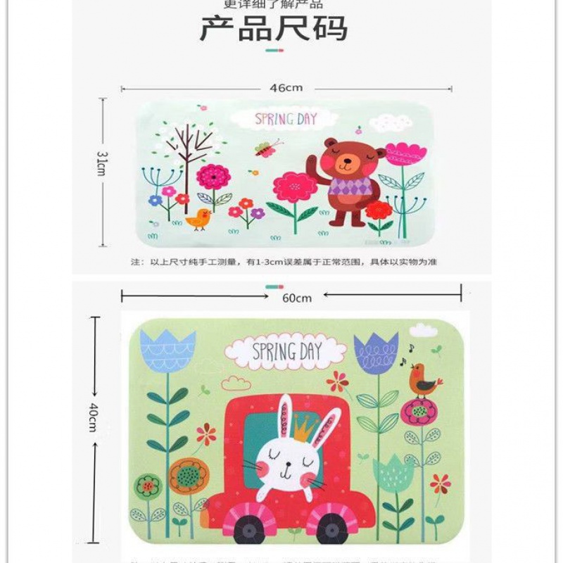 学生桌布餐垫儿童环保安全隔热防水防油学生桌布防滑用餐垫高清大图