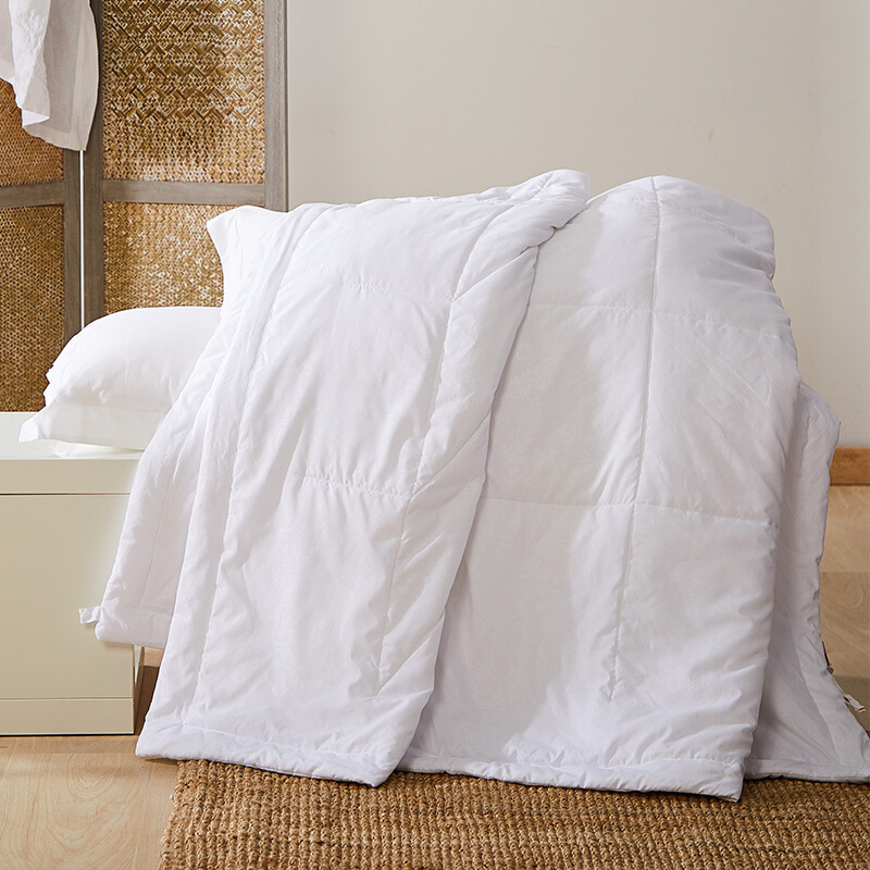 洛菲源 防羽布棉花夏凉被 薄棉花被子 150*200/2斤 条高清大图