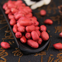 富昌花生500g 红皮花生米 花生粒 凉拌菜杂粮粥料伴侣