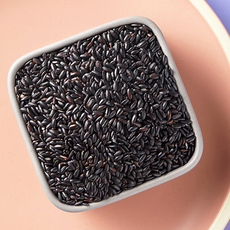 十户香精选胭脂红米黑米黄米薏仁米米饭伴侣 珍宝黑米1.5kg高清大图