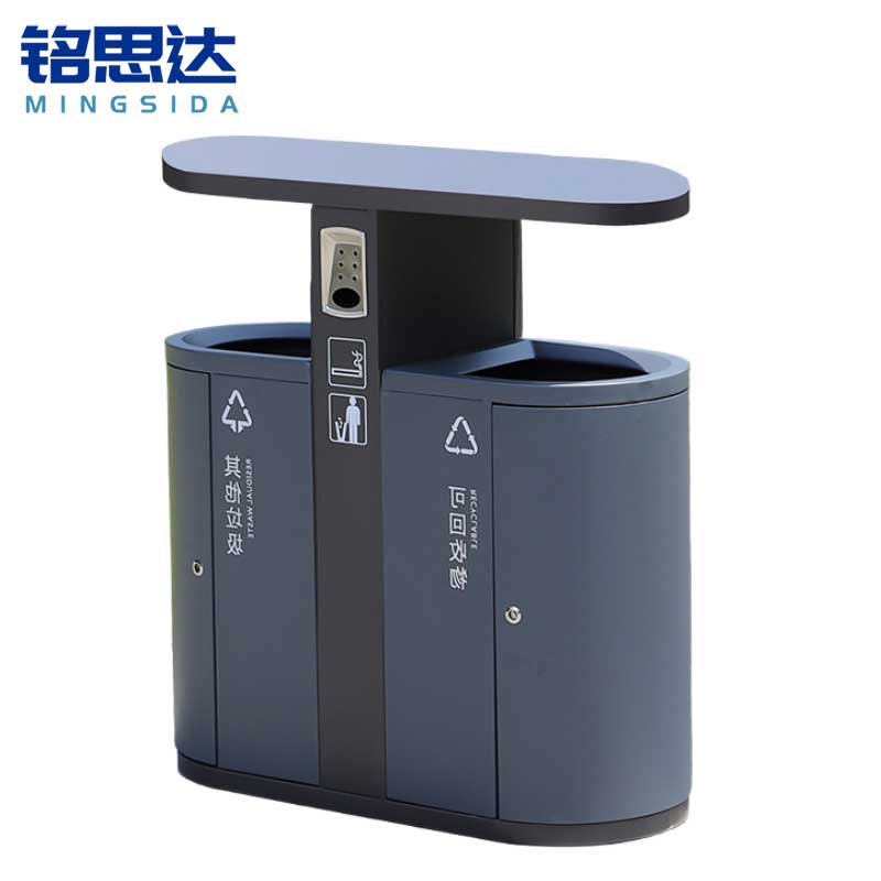 铭思达垃圾桶88*36*90cm个高清大图