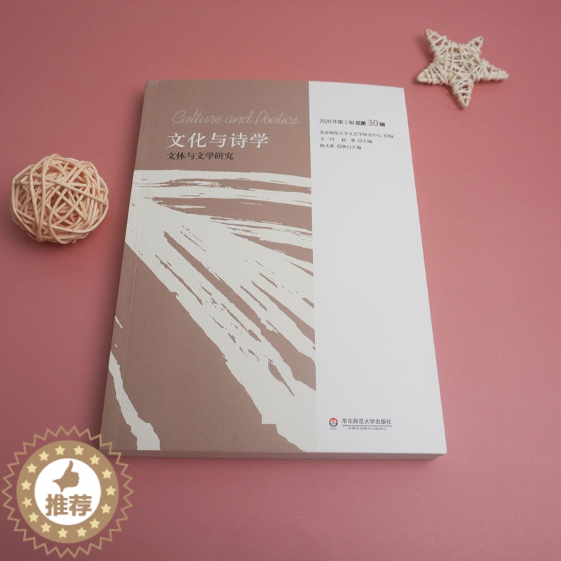【醉染正版】文化与诗学 文体与文学研究 王一川,赵勇 编 中国现当代文学理论 文学 华东师范大学出版社