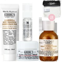 【国内专柜】科颜氏 (Kiehl’s) 保湿旅行装护肤品小样套装 金盏花4件（洁面+水+高保湿霜+集焕白