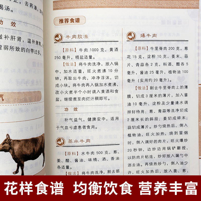 中医养脾胃速查手册养生家庭保健常备进补花样食谱饮食宝典书籍高清大图