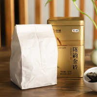 中茶 湖南安化黑茶 茯砖茶 罐装 陈韵金砖80g