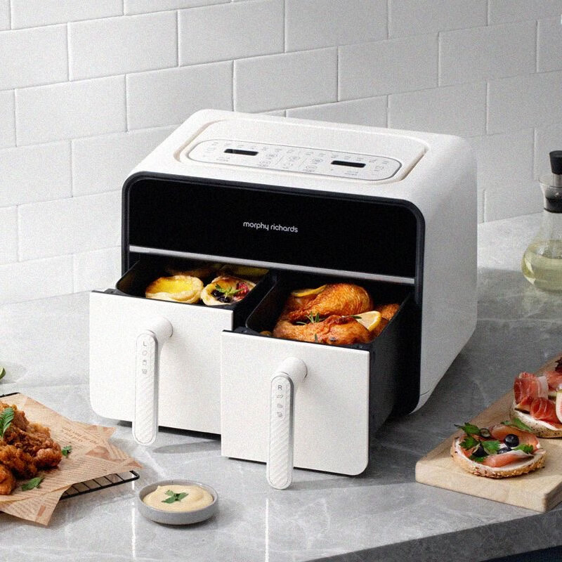 摩飞电器 MORPHY RICHARDS 空气炸锅 MR8100 双仓炸锅