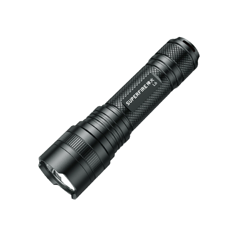 神火手电筒防汛强光手握式电筒充电家用宾馆工作长续航爆亮手电L6高清大图