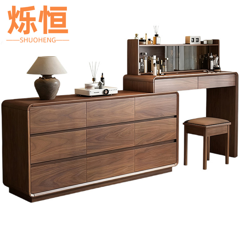 烁恒梳妆台1.0+0.8m 套高清大图