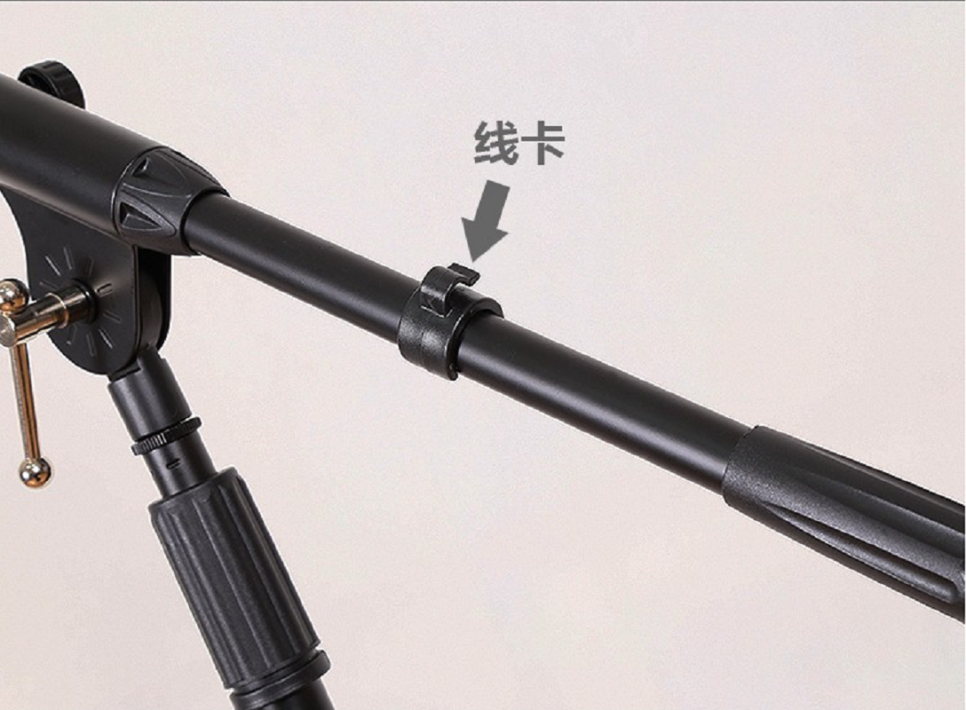GOTTOMIX UT400 话筒支架落地录音棚 麦克风加重支架带轮 隔音屏 UT400升级款支架高清大图