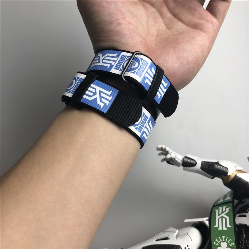 手环男篮球手环腕带男士运动手环非硅胶情侣潮视频