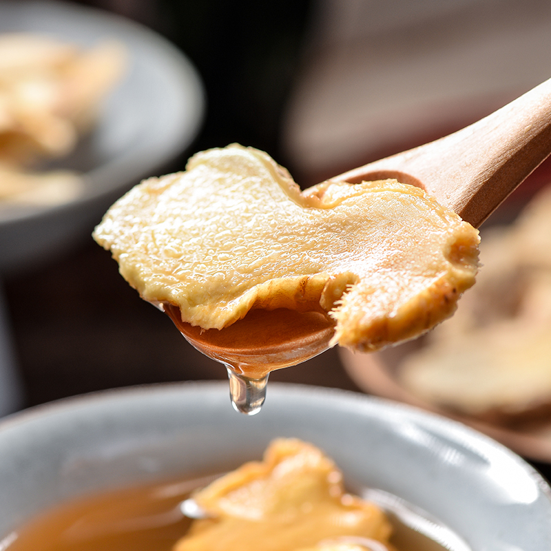 干姜片500g即食老姜干泡水喝红糖姜茶汤原始点生姜云南罗平小黄姜